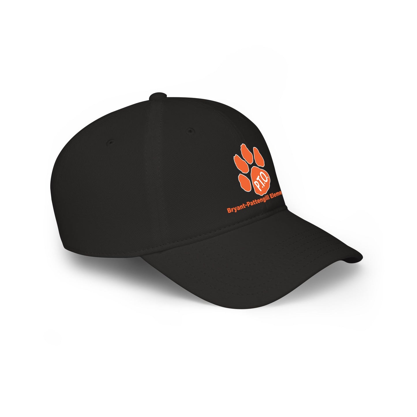 PTO Paw Print Baseball Cap — School Parent Volunteer Hat