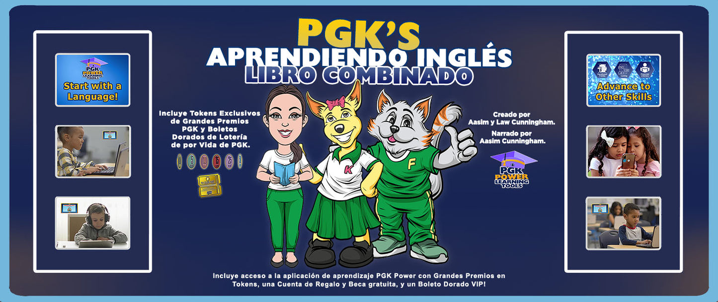 PGK Aprendiendo Inglés Libro Combinado - Nivel 1