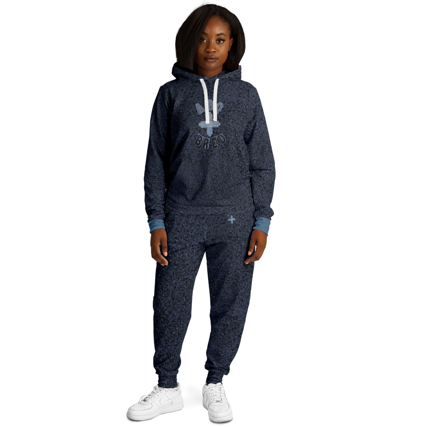 Albuquerque Bred - Dark Blue Dust Premium Sweat Suit ***