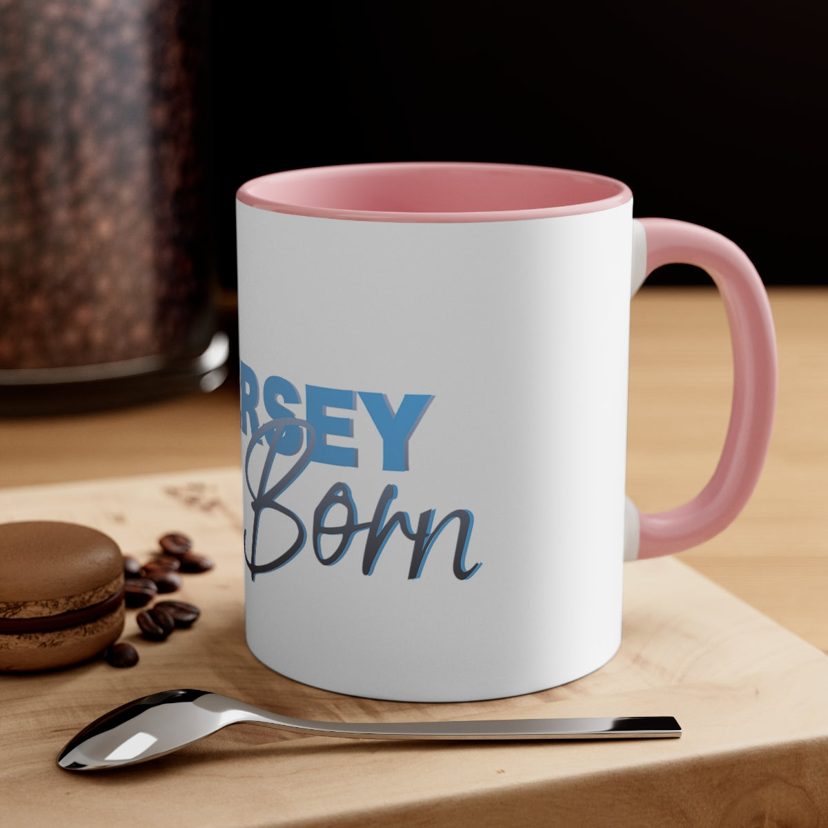 Jersey Born - Accent Coffee Mug, 11oz