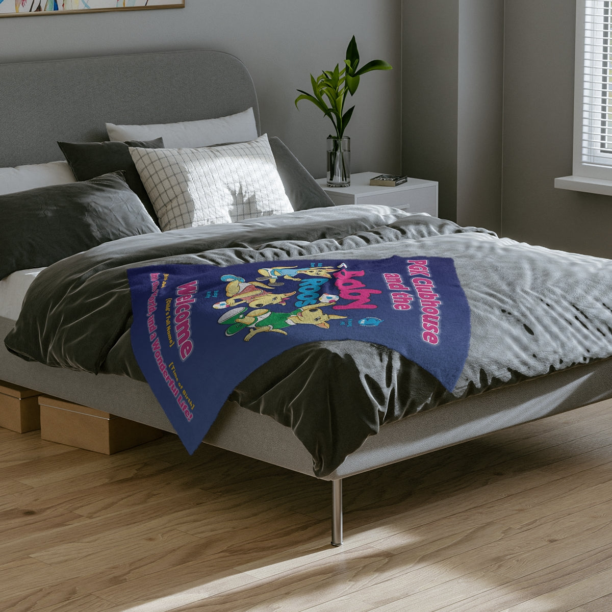 Baby Roos Velveteen Minky Blanket