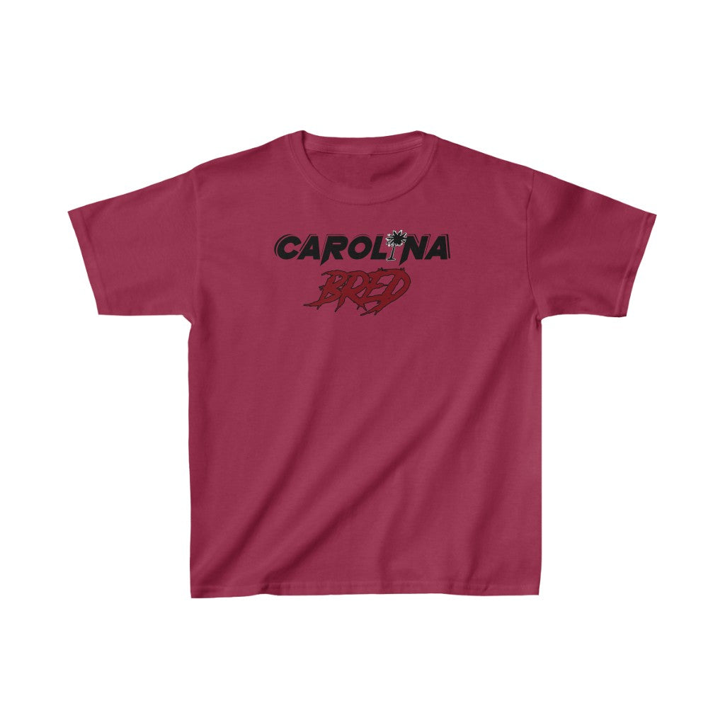 Carolina Bred - Black Burgundy Kids Heavy Cotton Tee