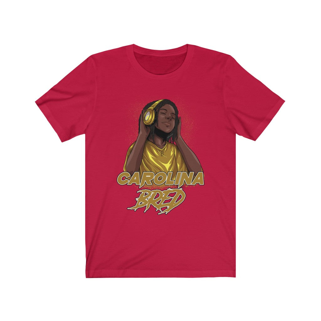 Carolina Bred - Black/Gold Locks Youth Locks Tee