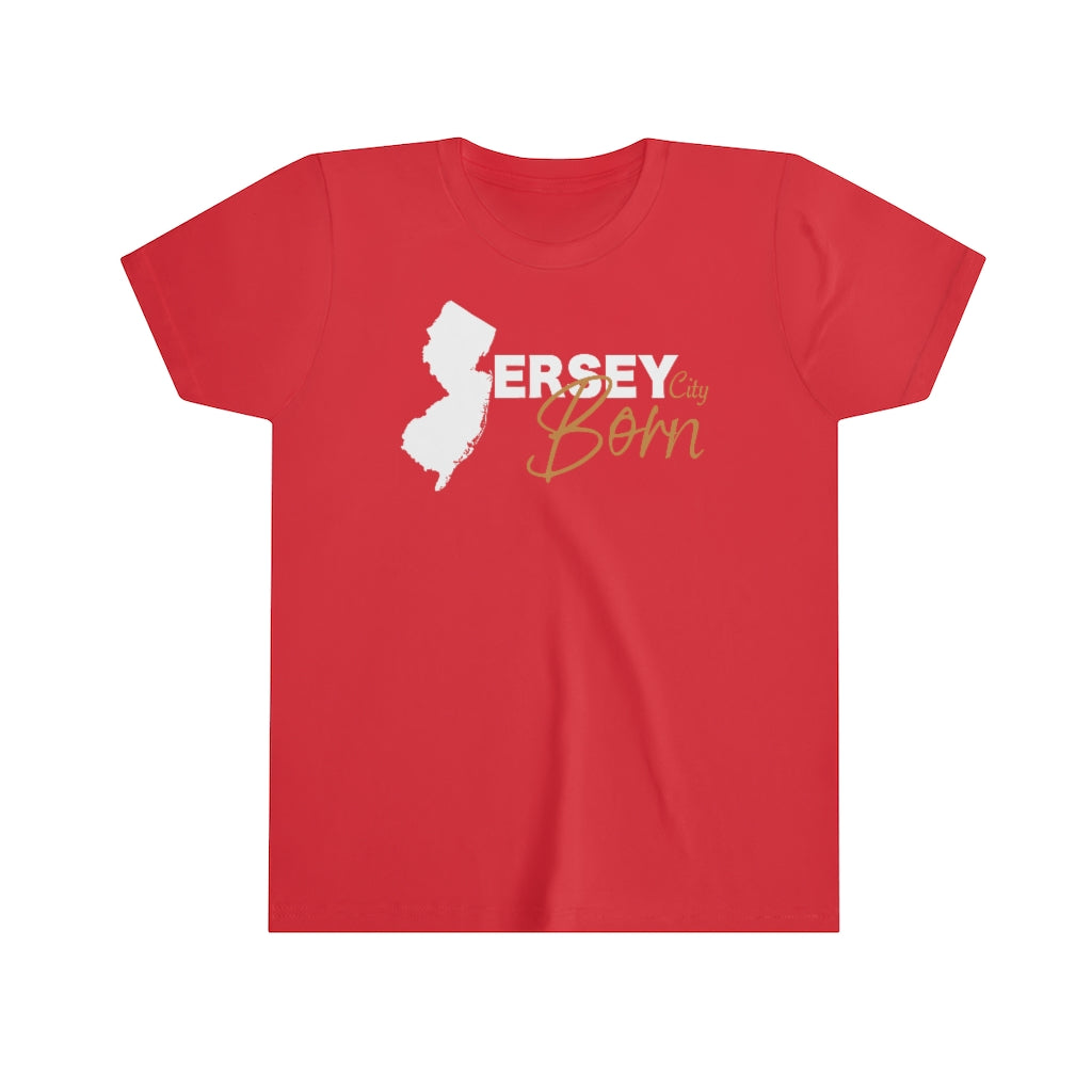 Jersey City Born - White Gold Scheme Youth Tee