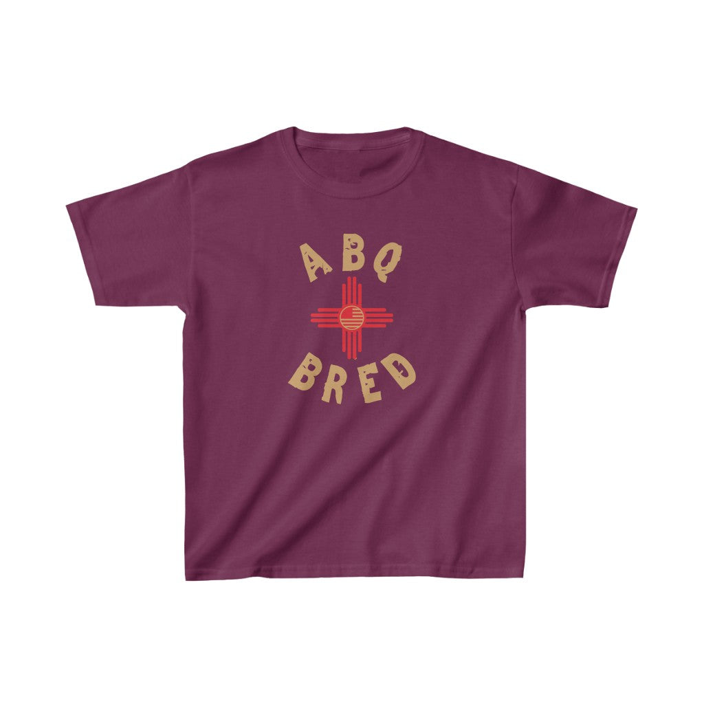 Albuquerque Bred - Tan Red Scheme Kids Heavy Cotton Tee