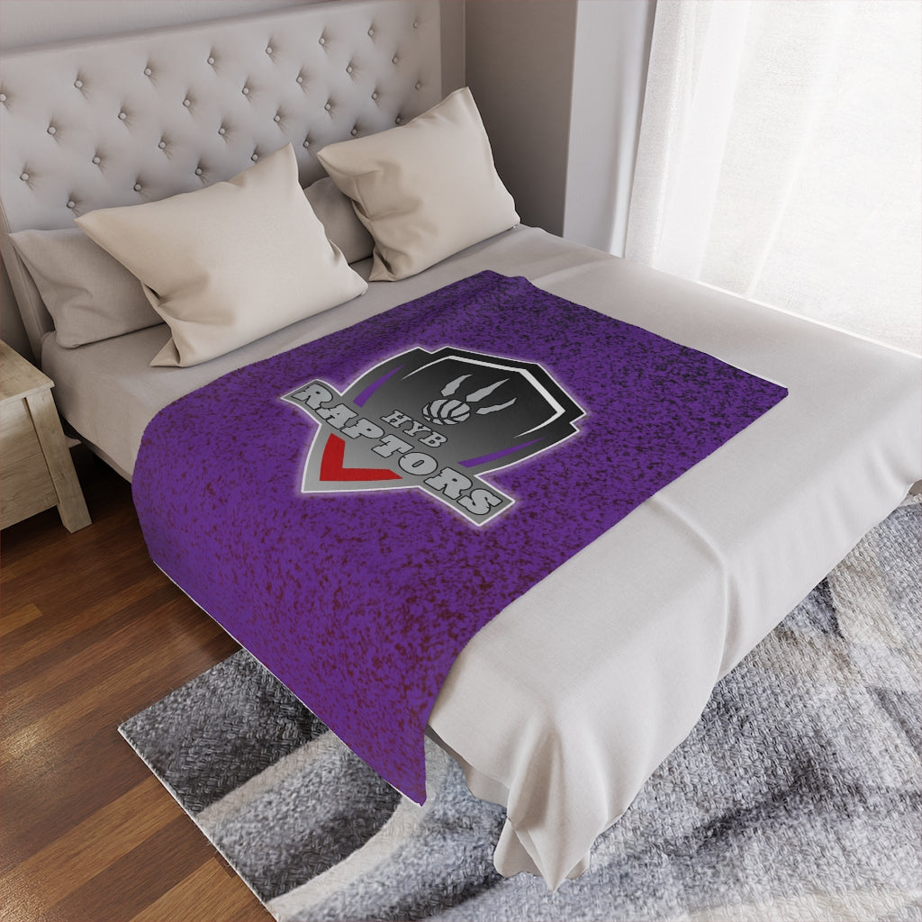 Raptors - Minky Blanket