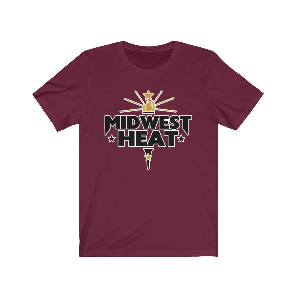 Midwest Heat - Black Gold Scheme Unisex Tee