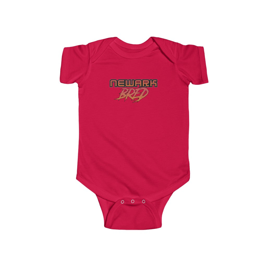 Newark Bred - Rust Brick Onesie