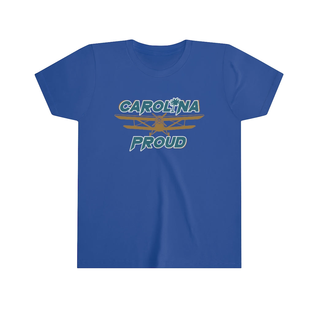 Carolina Proud - Aqua/Gold Youth Tee