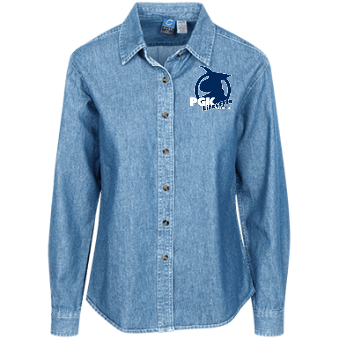 PGK Lifestyle Lady LS Denim Shirt