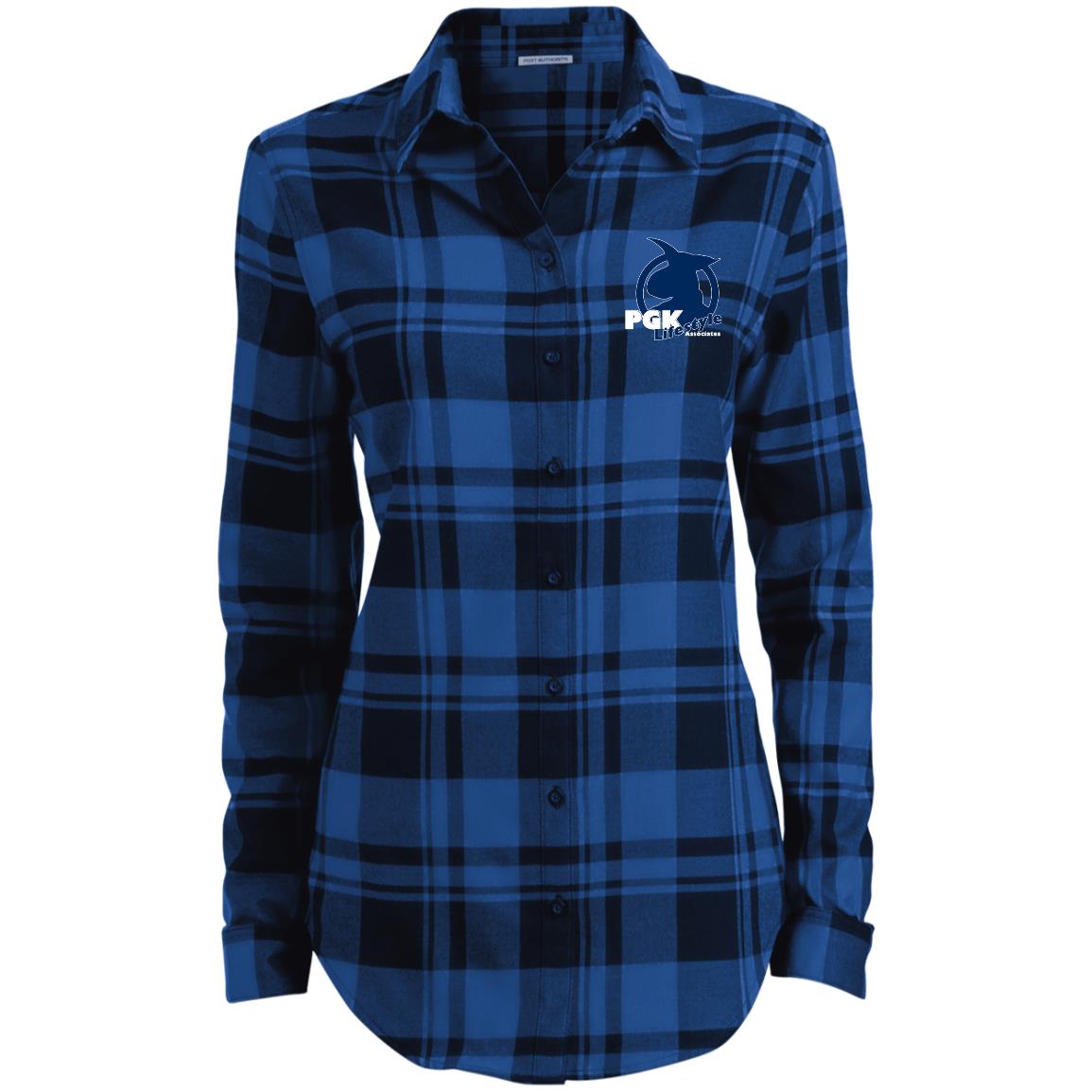 PGK Lifestyle Ladies' Plaid Flannel Tunic