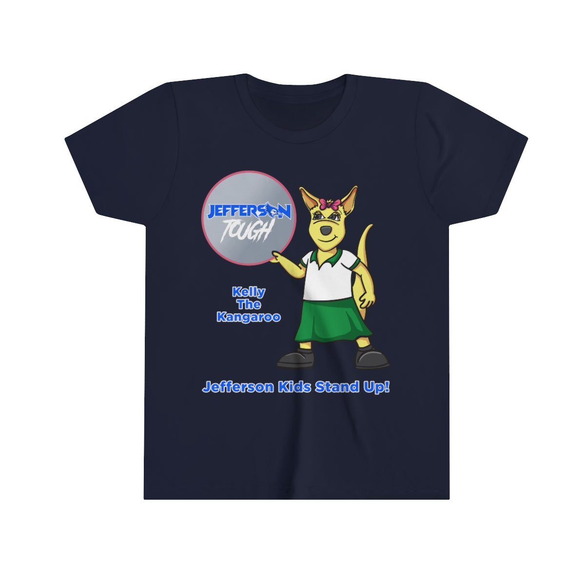 Jefferson Tough - Kelly the Kangaroo Youth Tee