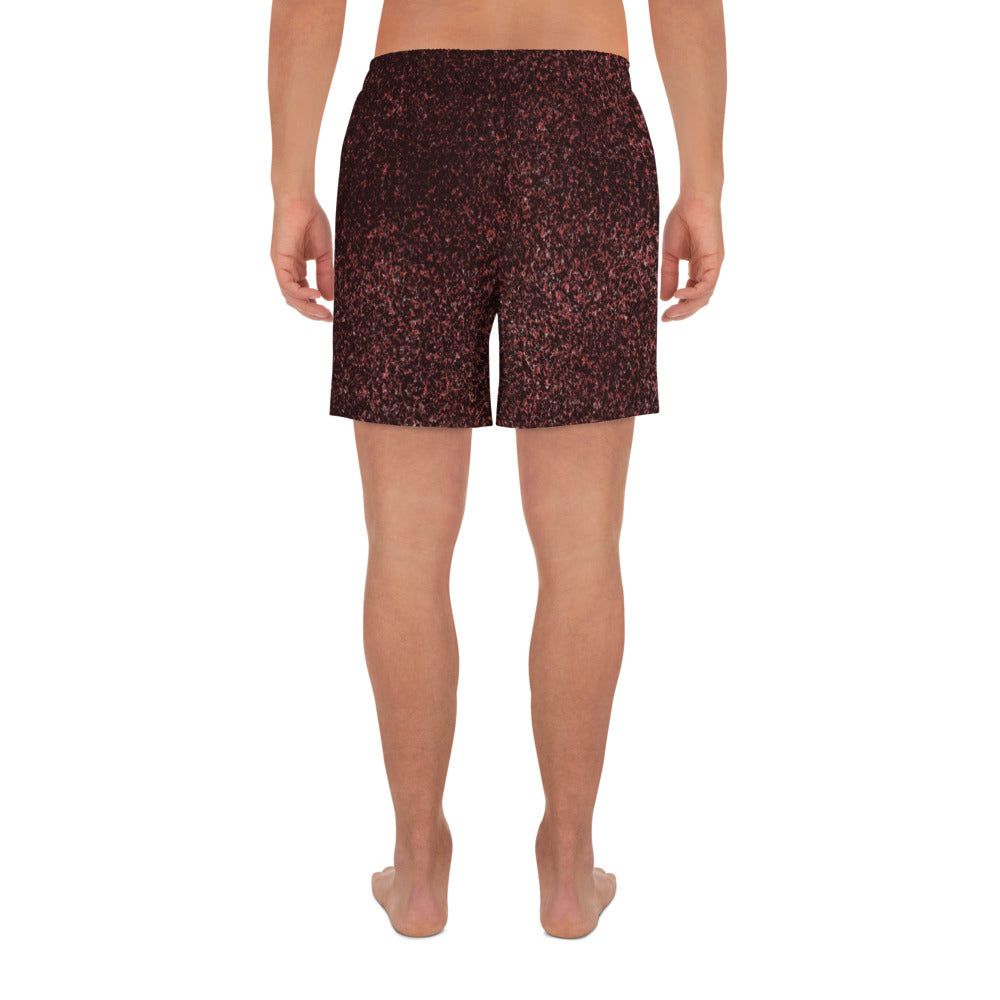 ABQ Bred - Black Tan Men's Athletic Long Shorts