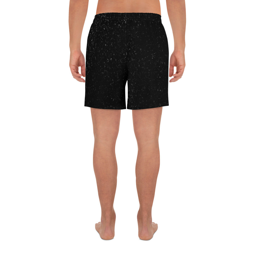 ABQ Bred - Black Tan Men's Athletic Long Shorts