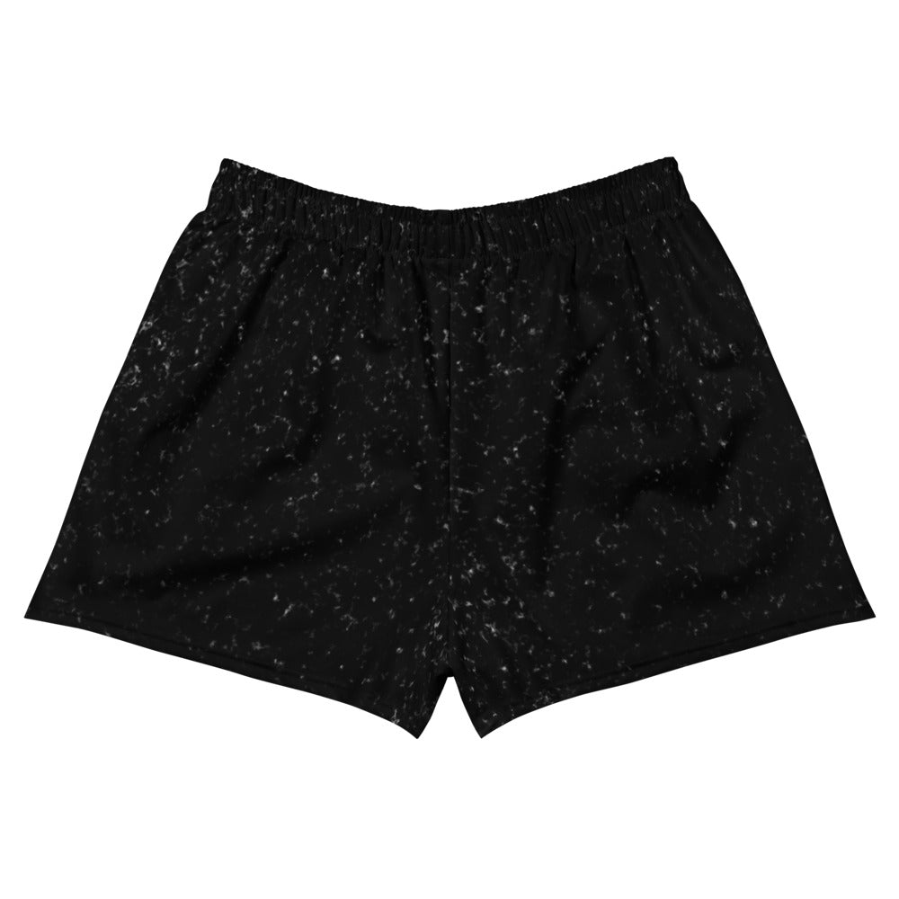 ABQ Bred - Black Tan Lady Athletic Short Shorts