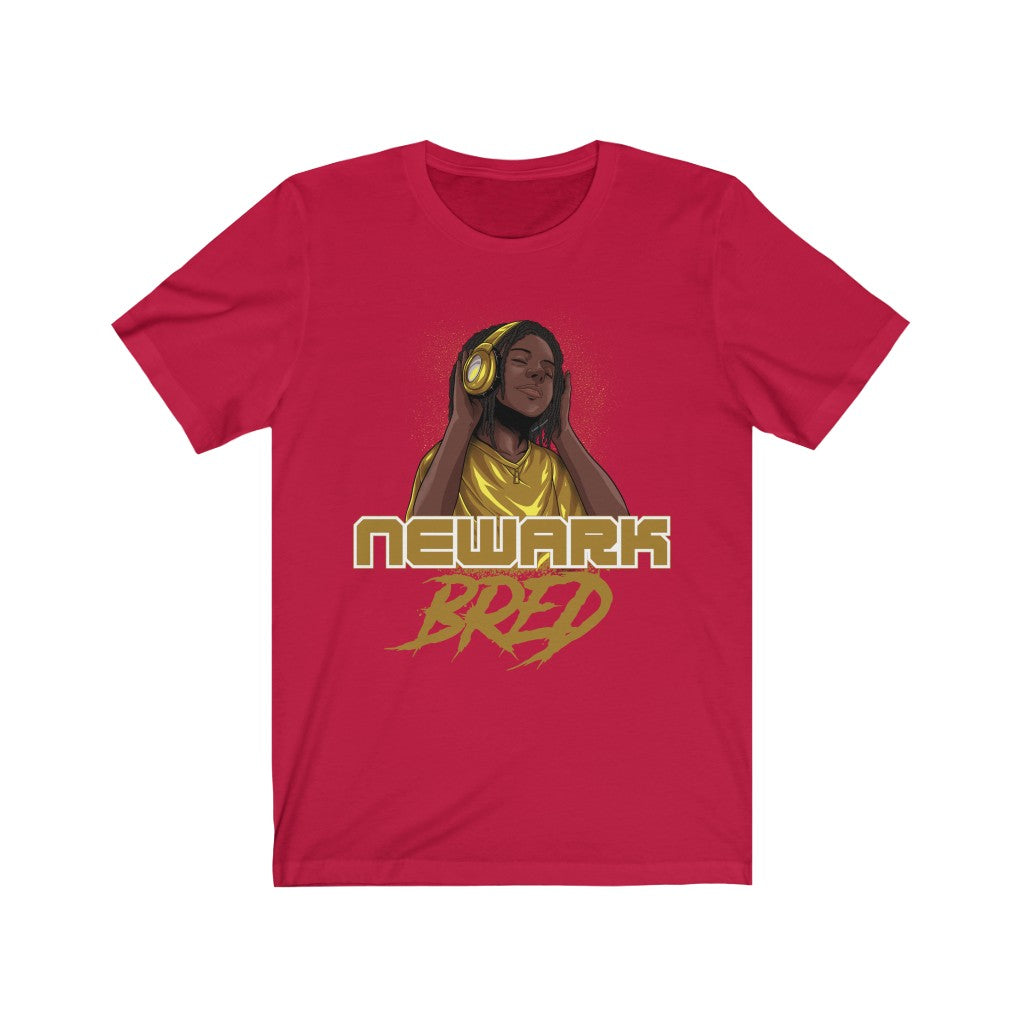 Newark Bred - Black/Gold Scheme Youth Locks Tee