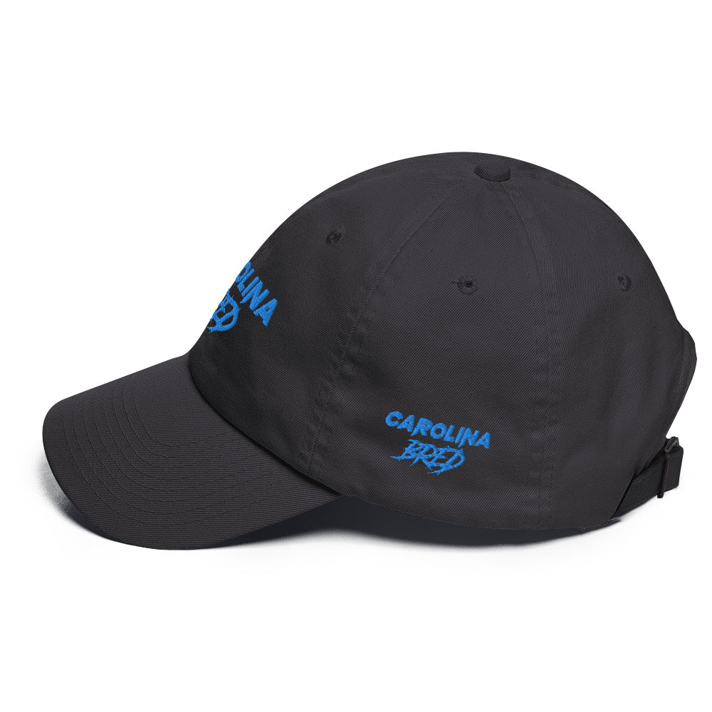 Carolina Bred - Blue Trim Dad hat