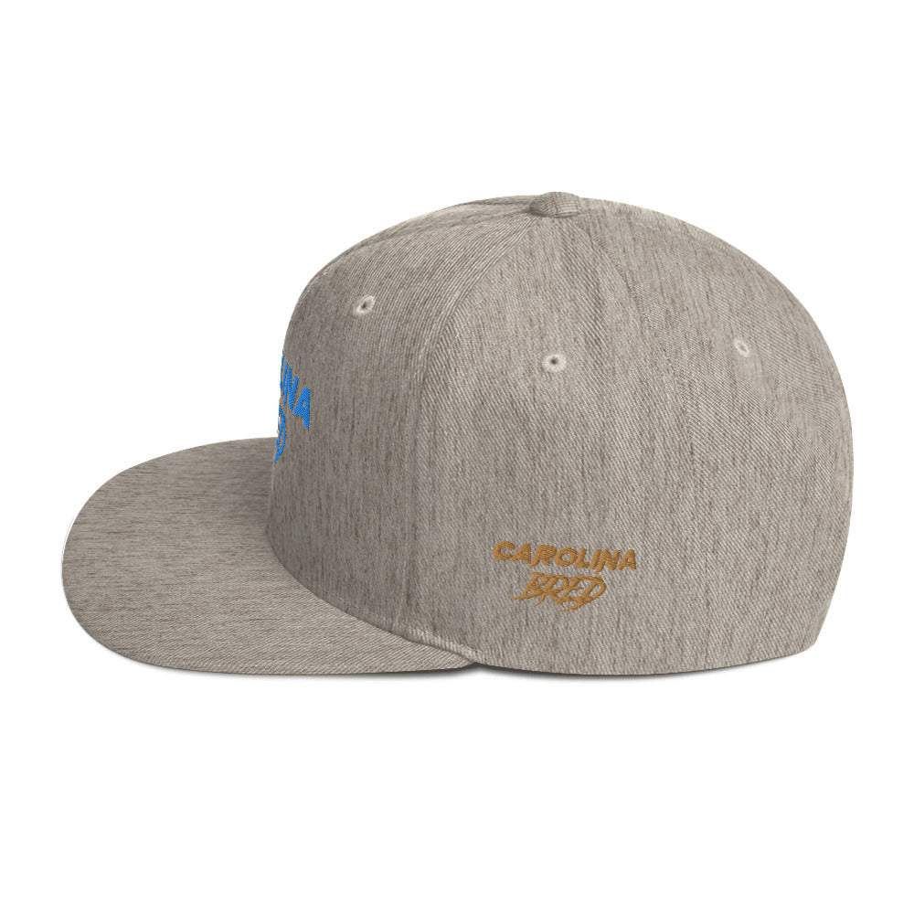Carolina Bred - Sky Blue Trim Snapback Hat