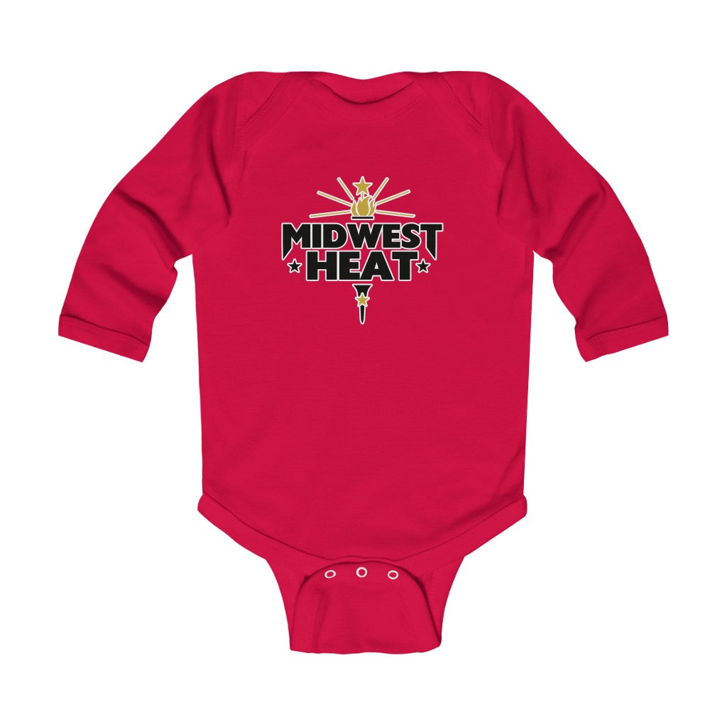 Midwest Heat Infant Long Sleeve Onesie