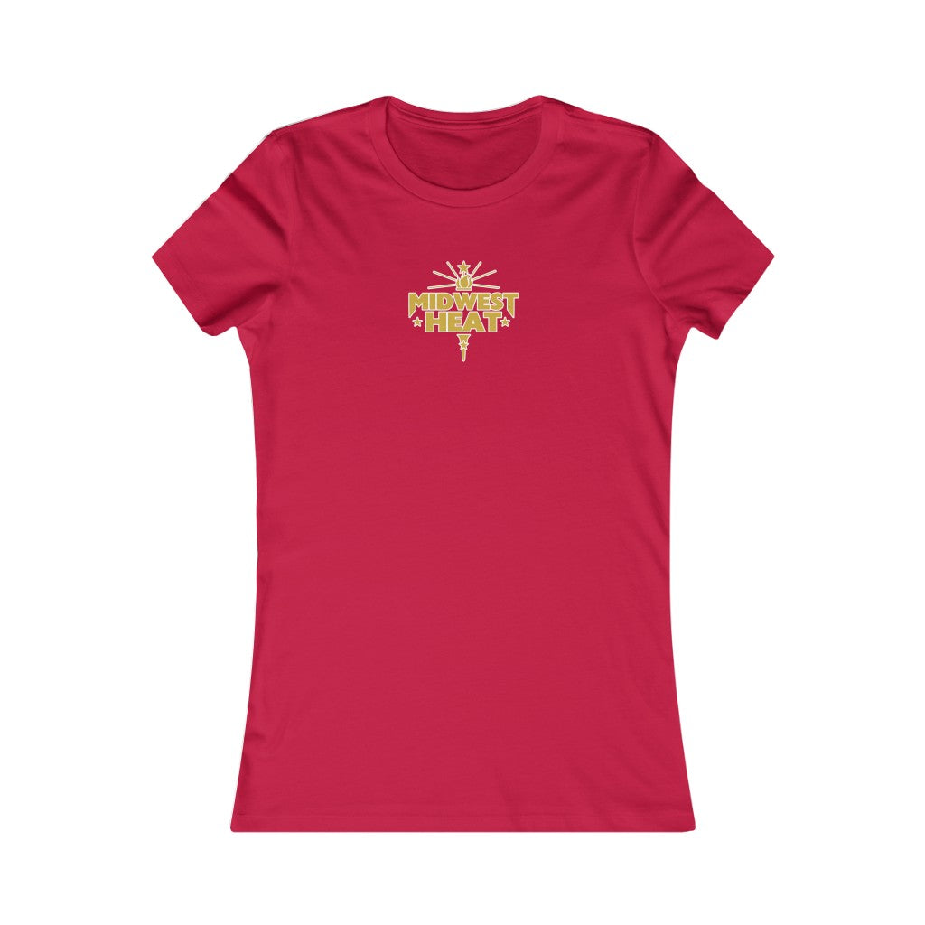 Midwest Heat - Gold Trim Women's Tee