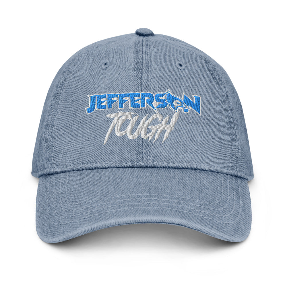 Jefferson Tough - Denim Hat Silver/Blue Stitch