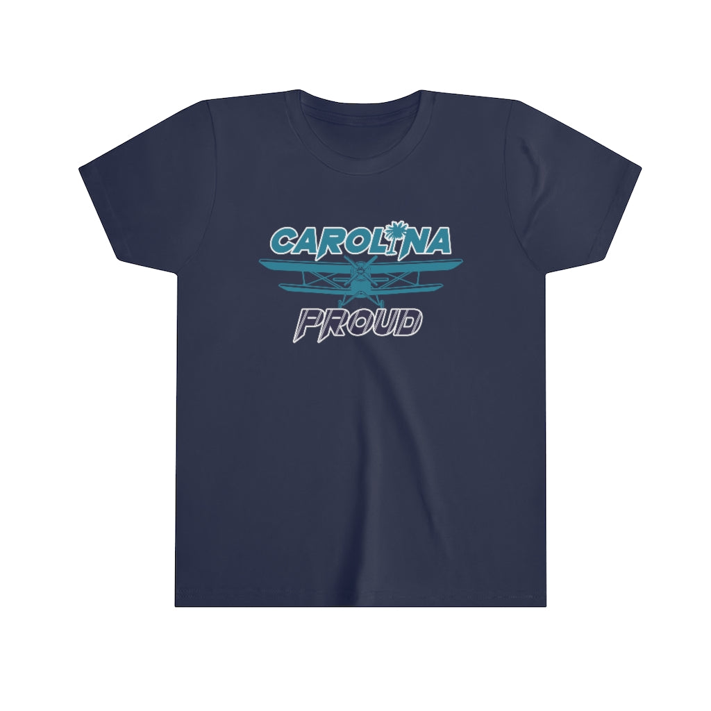 Carolina Proud - Aqua Blue Scheme Youth Tee