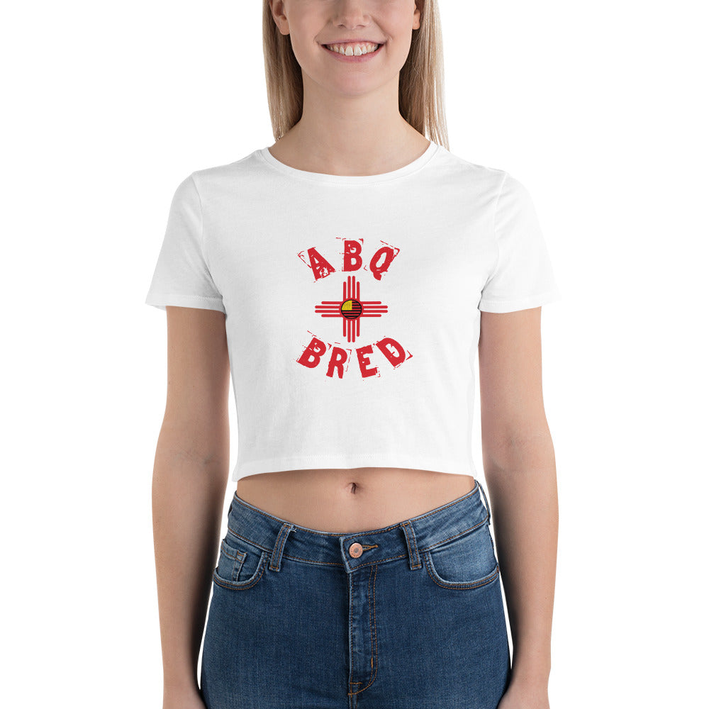 Albuquerque Bred - Women’s Crop Tee