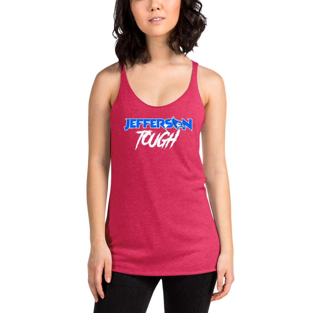 Jefferson Tough - Lady Racerback Tank
