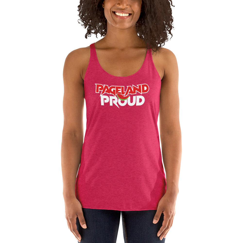 Pageland Proud - Lady Racerback Tank