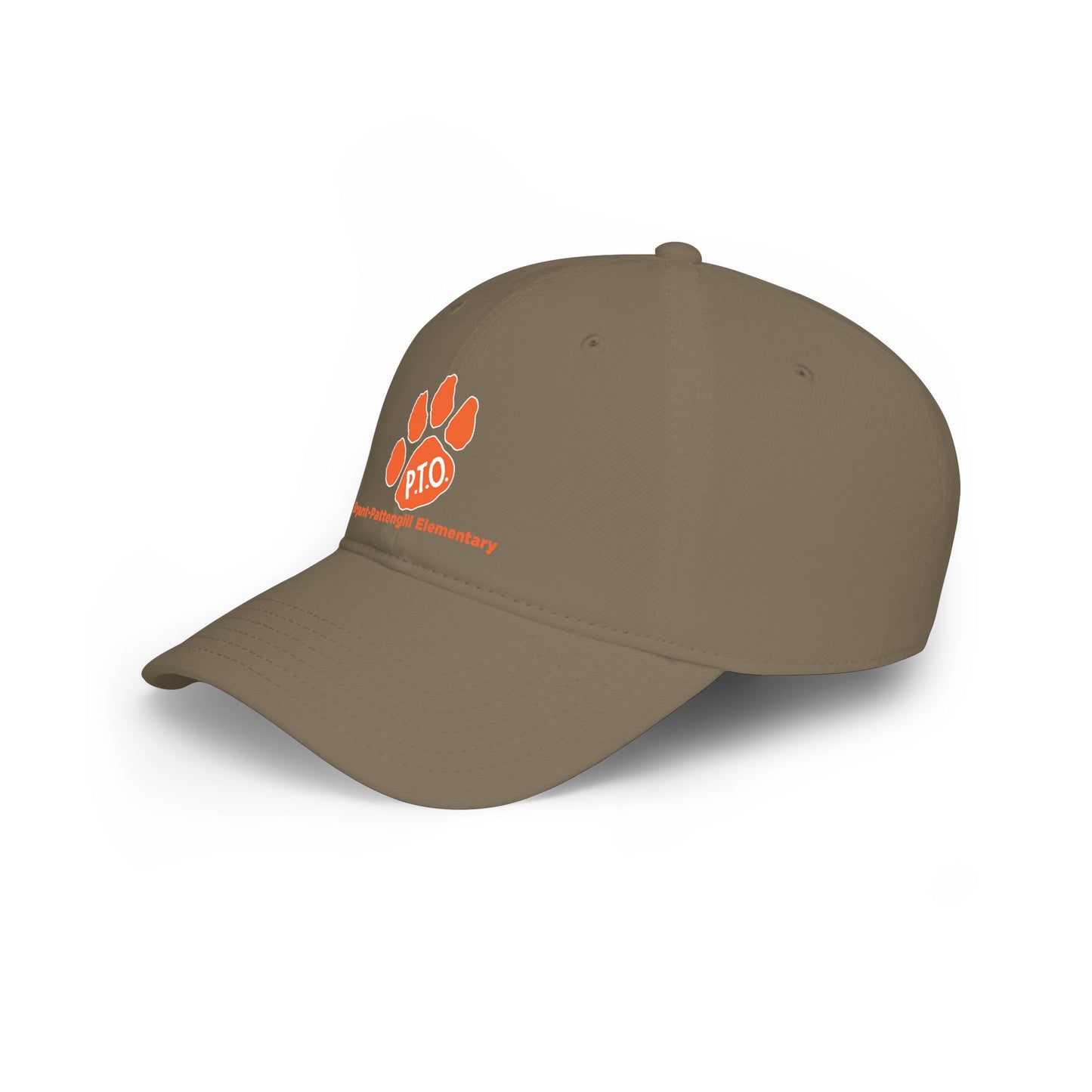 PTO Paw Print Baseball Cap — School Parent Volunteer Hat