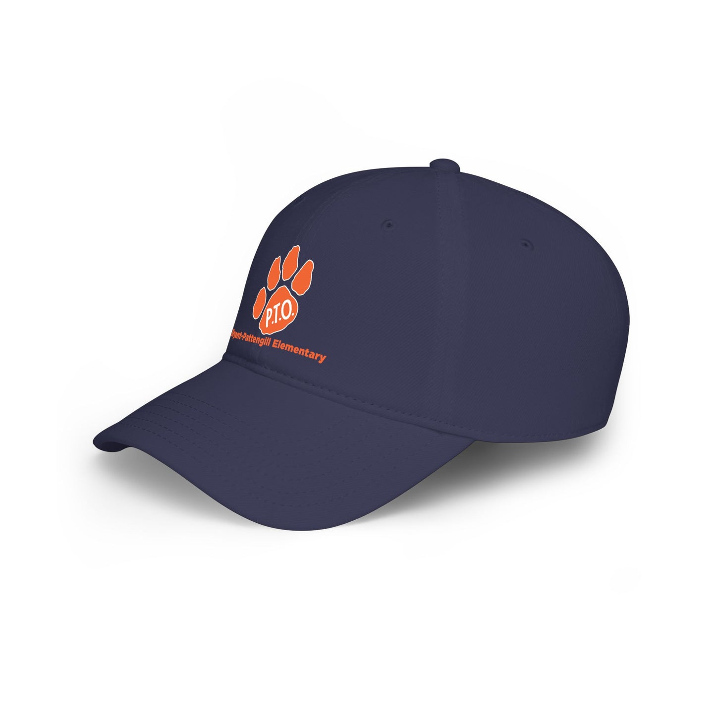PTO Paw Print Baseball Cap — School Parent Volunteer Hat