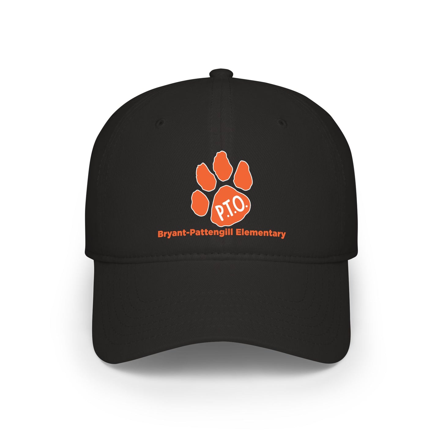 PTO Paw Print Baseball Cap — School Parent Volunteer Hat