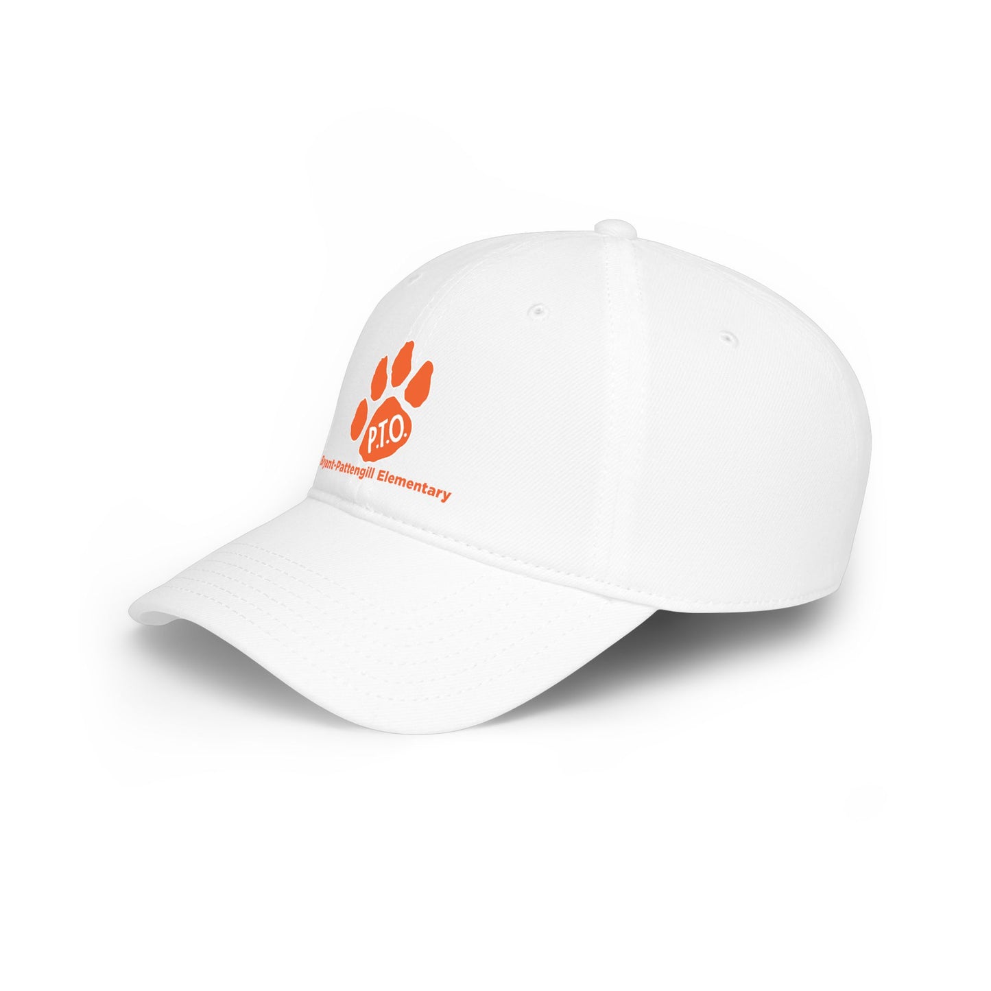 PTO Paw Print Baseball Cap — School Parent Volunteer Hat