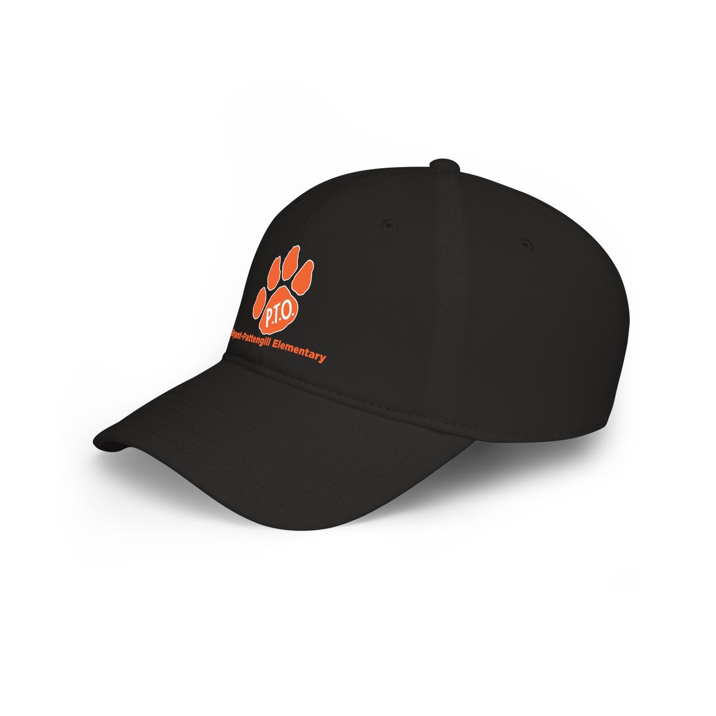 PTO Paw Print Baseball Cap — School Parent Volunteer Hat