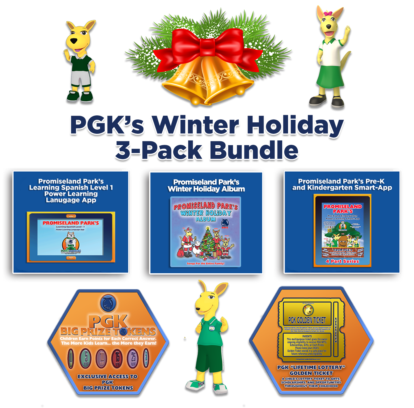 Promiseland Park Winter Holiday 3 Pack Mega Bundle