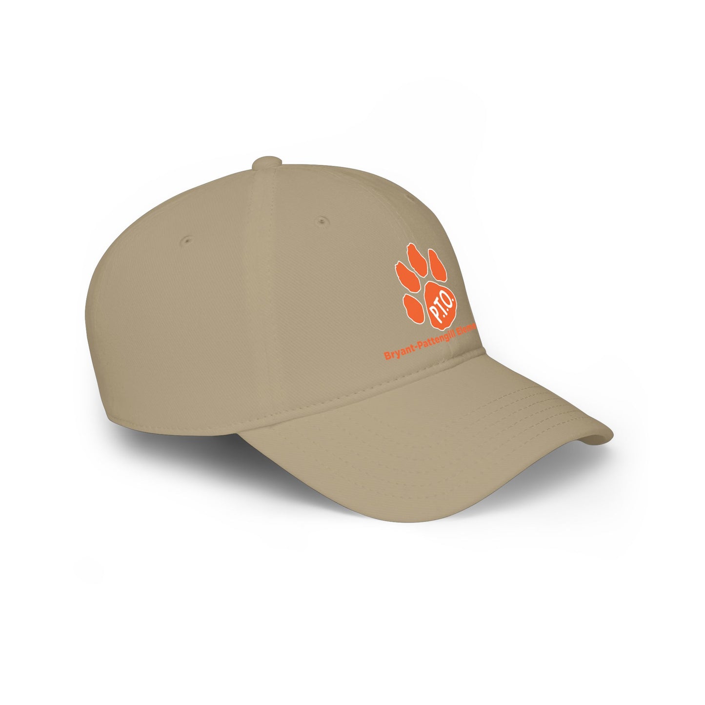 PTO Paw Print Baseball Cap — School Parent Volunteer Hat