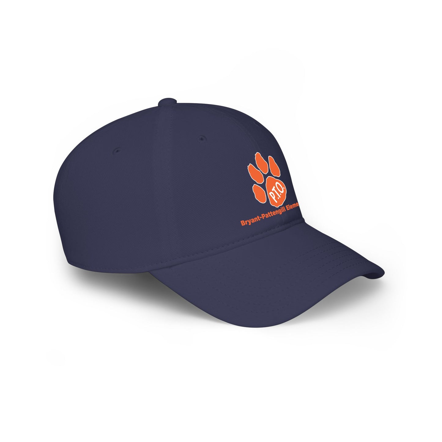 PTO Paw Print Baseball Cap — School Parent Volunteer Hat