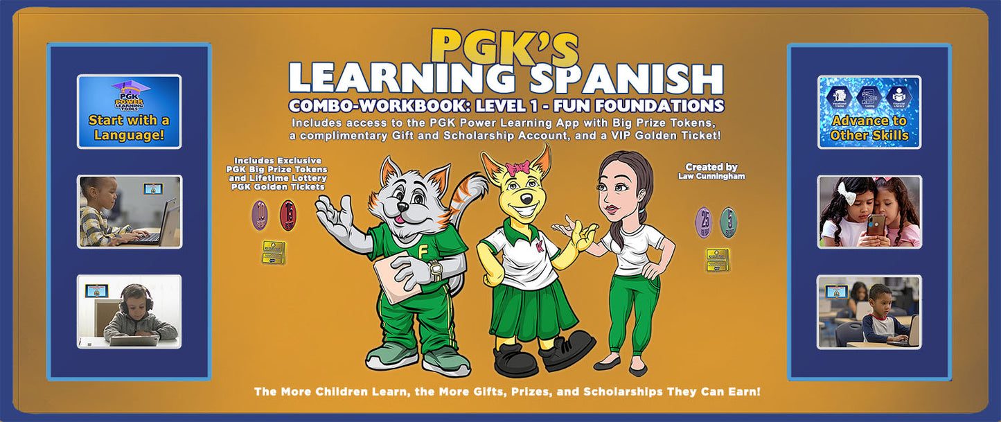 Learning Spanish Level - 1 Combo-Workbook Membership