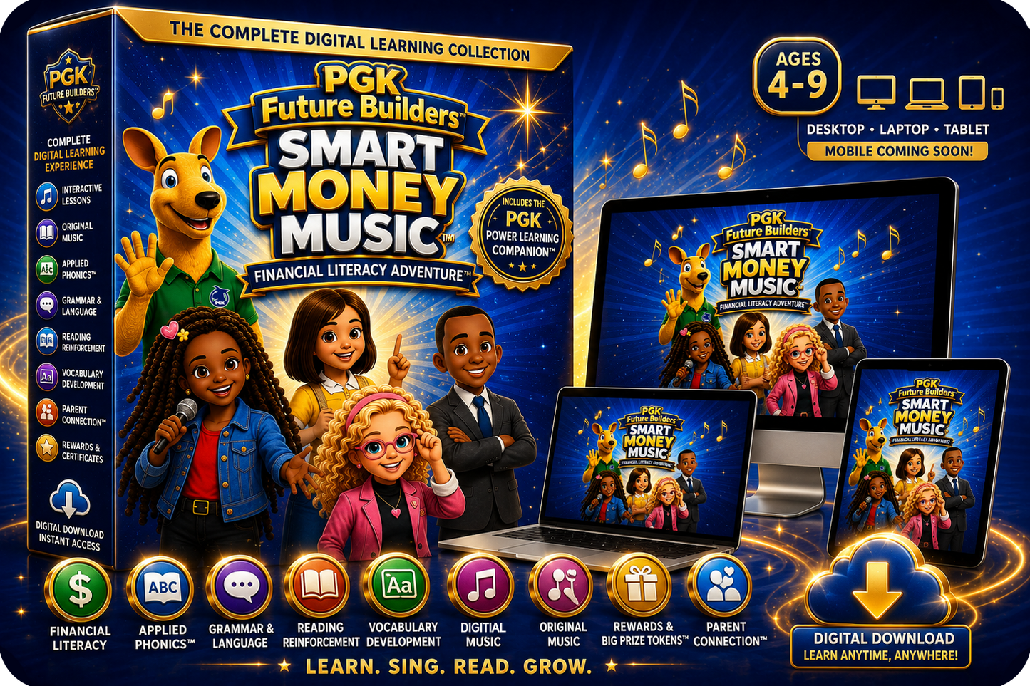 PGK Future Builders - Smart Money Music Financial Literacy Adventure