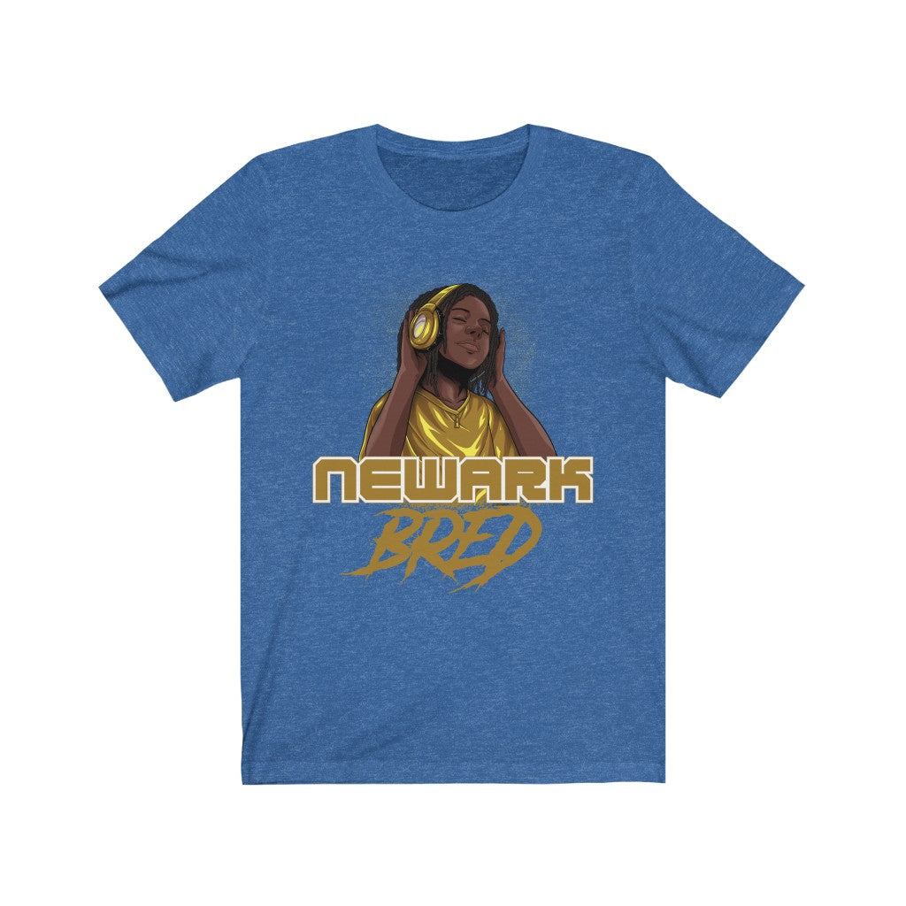 Newark Bred - Black/Gold Scheme Youth Locks Tee