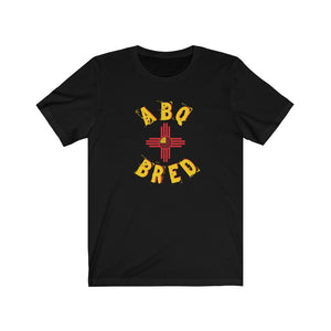 Open image in slideshow, ABQ Bred - Yellow/Red Unisex Tee
