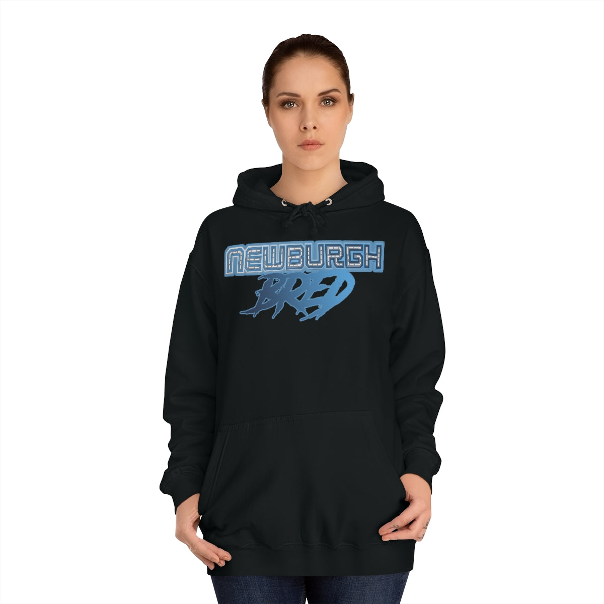 Newburgh Bred Icey Blue Scheme Unisex Hoodie