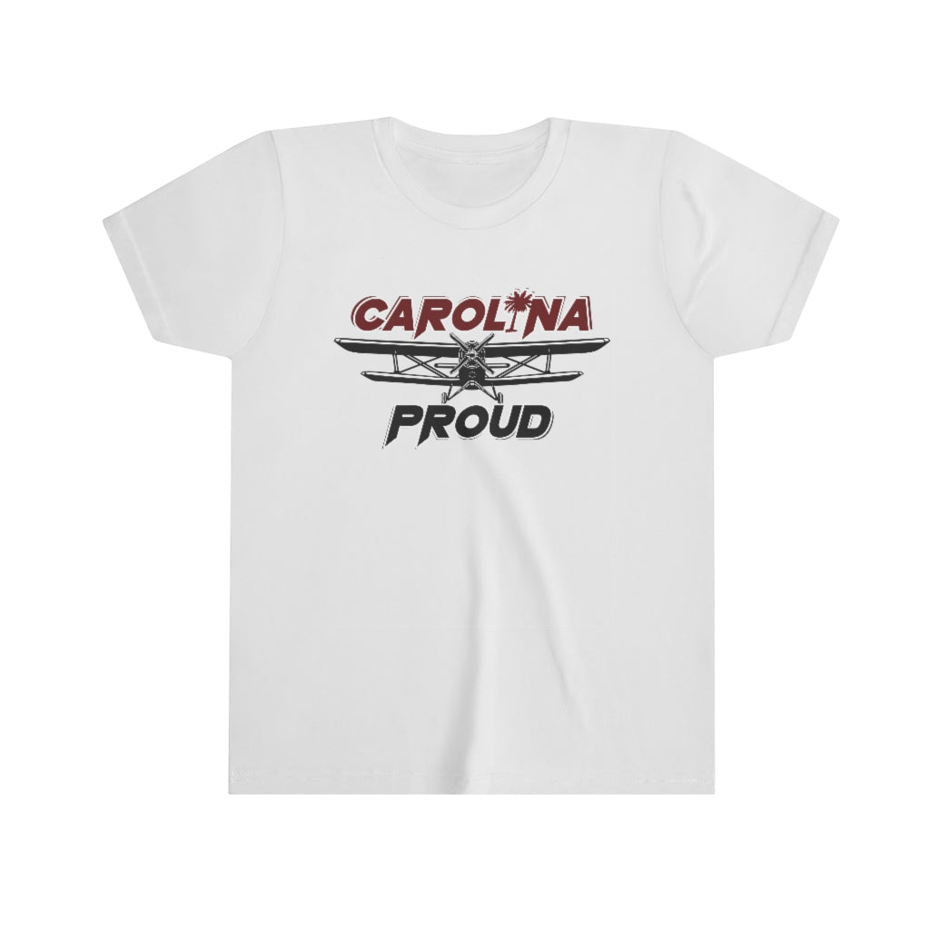 Carolina Proud - Burgundy/Black Youth Tee