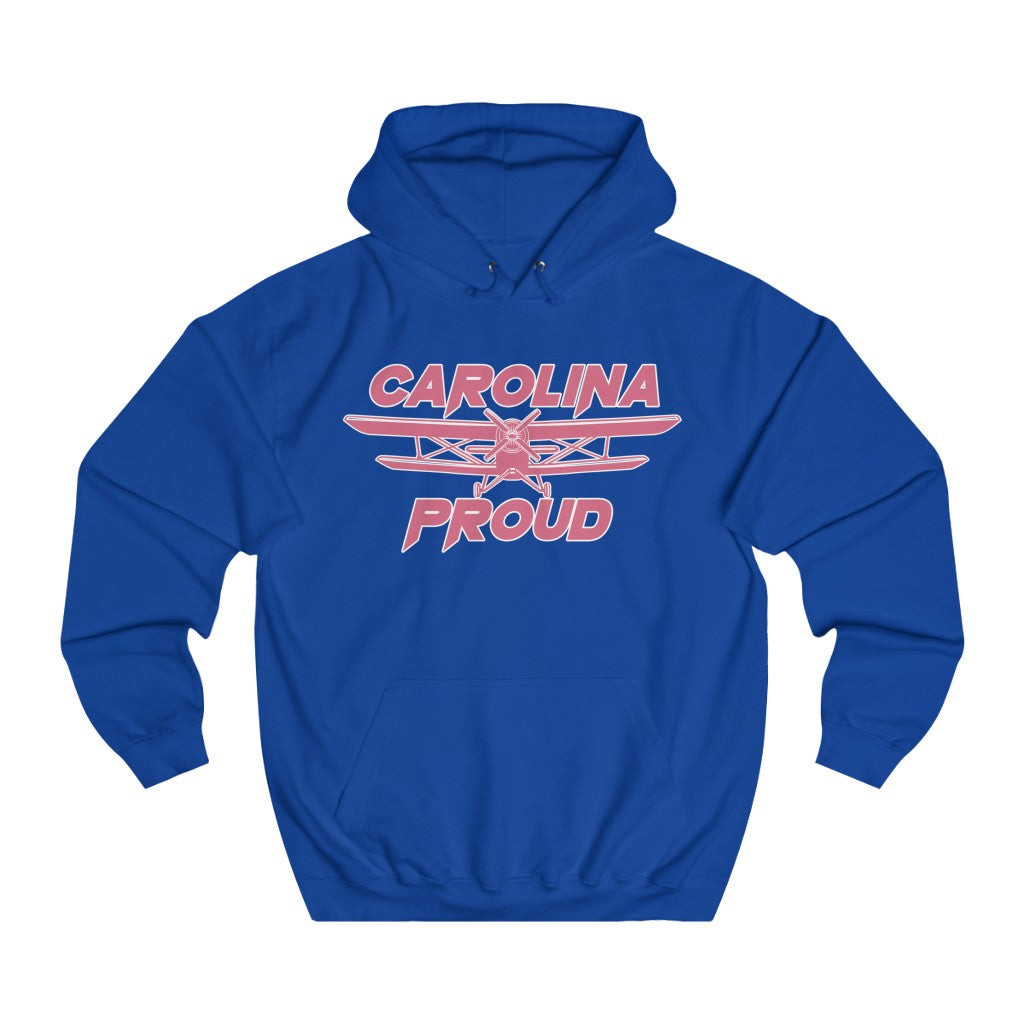 Carolina Bred - Hot Pink Scheme Unisex College Hoodie
