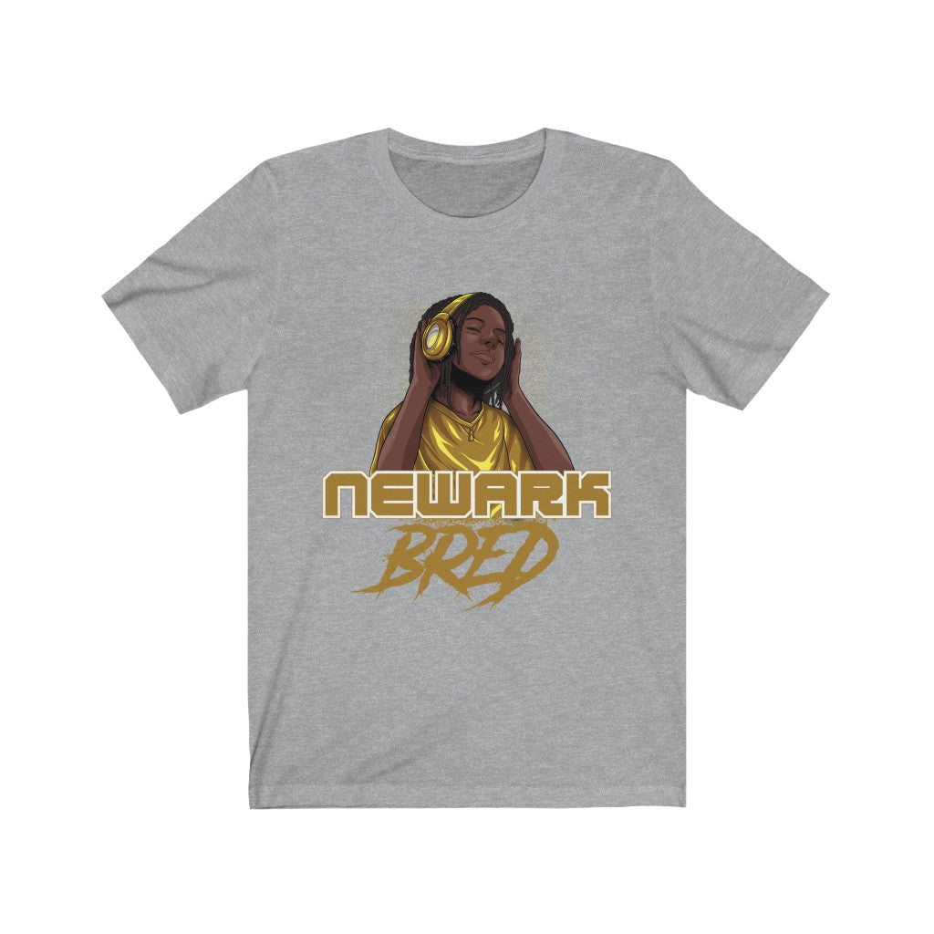 Newark Bred - Black/Gold Scheme Youth Locks Tee
