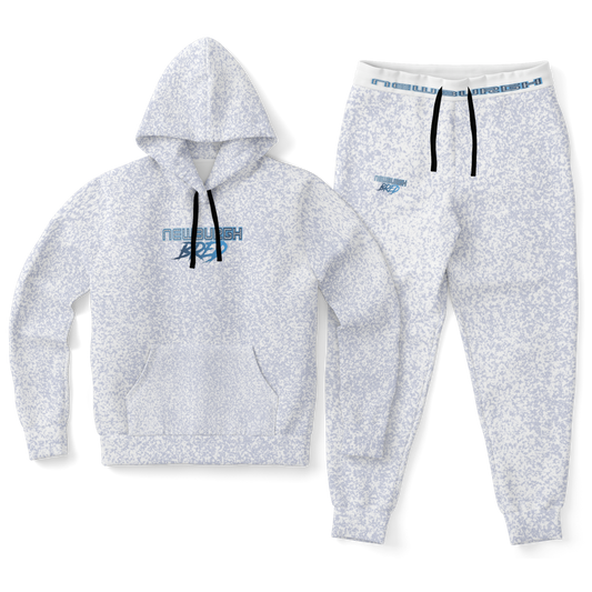 Newburg Bred - Blue Cotton Premium Sweat Suit