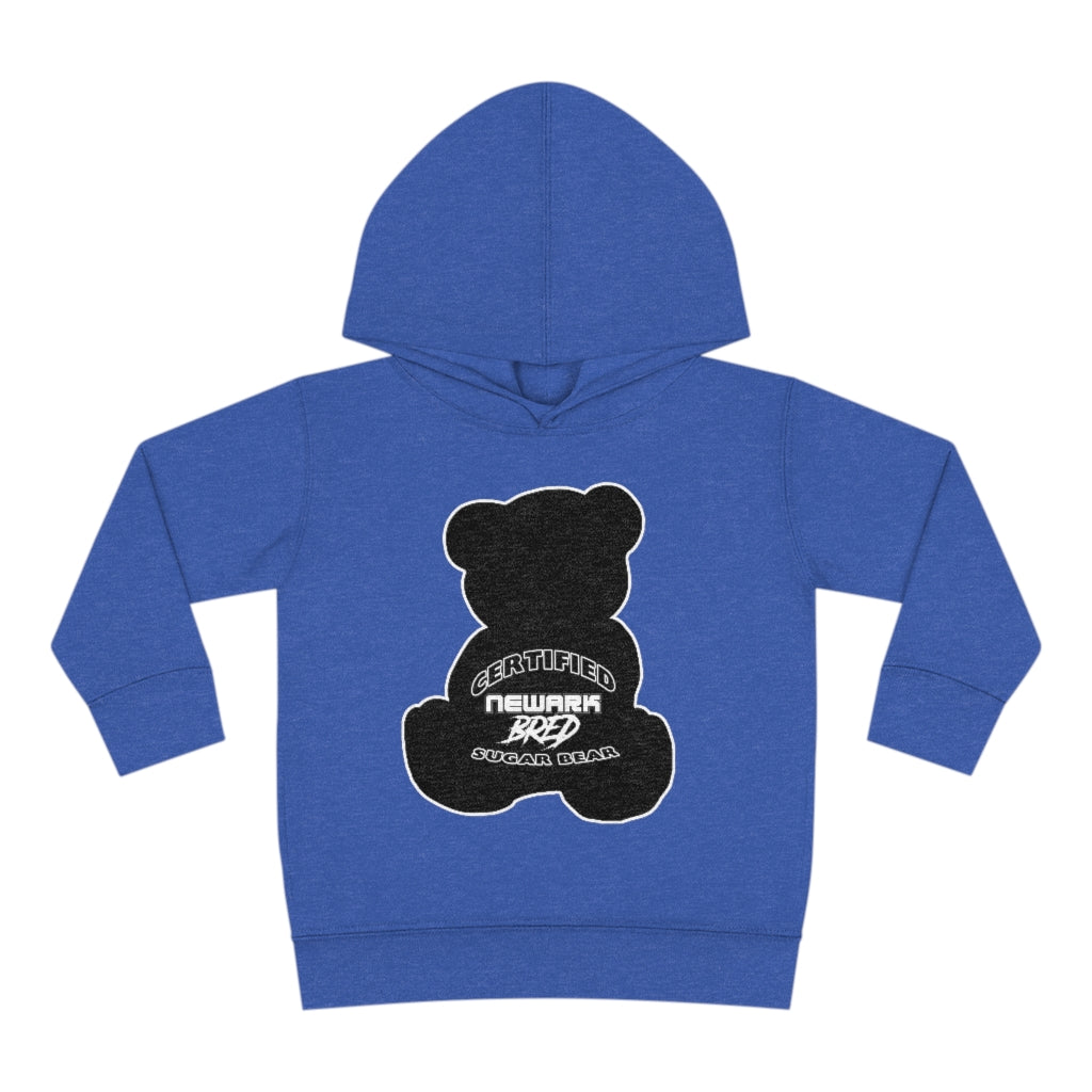 Certified Newark Bred Black Sugar Bear Toddler Hoodie
