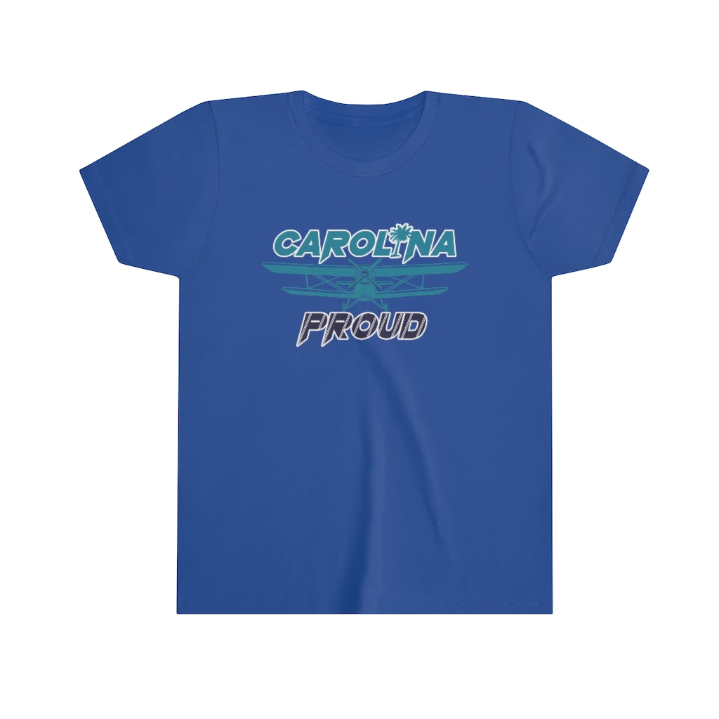 Carolina Proud - Aqua Blue Scheme Youth Tee