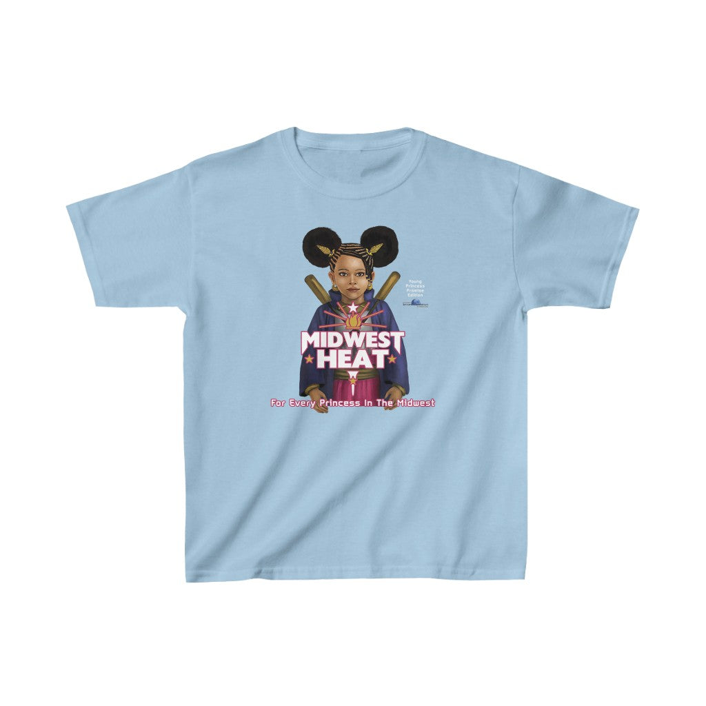 Jersey City Born - Pink Scheme Kids Heavy Tee