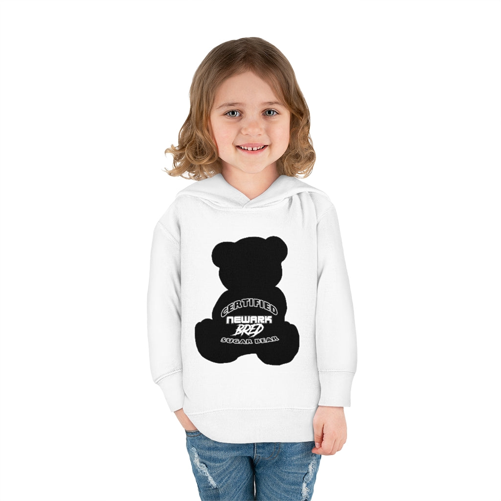 Certified Newark Bred Black Sugar Bear Toddler Hoodie